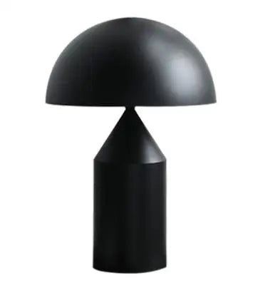 black mushroom metal lamp nordic minimalist design