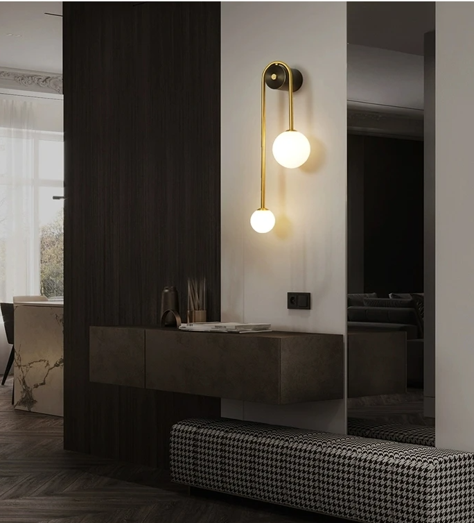 rechargeable and plug-in wall sconce for modern homes