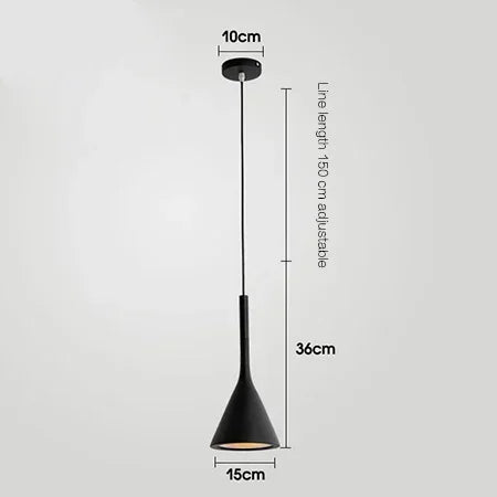 urban industrial black hanging light fixture for loft-style kitchen
