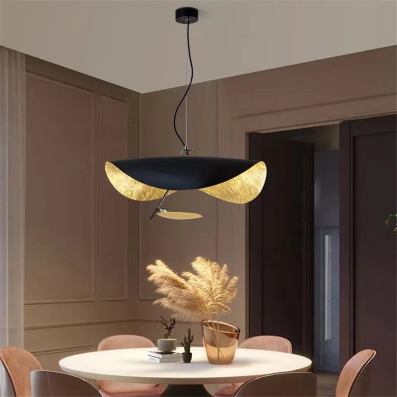  Aerofjord Modern glass home decor led lights in a minimalist living room.