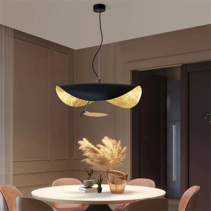  Aerofjord Modern glass home decor led lights in a minimalist living room.