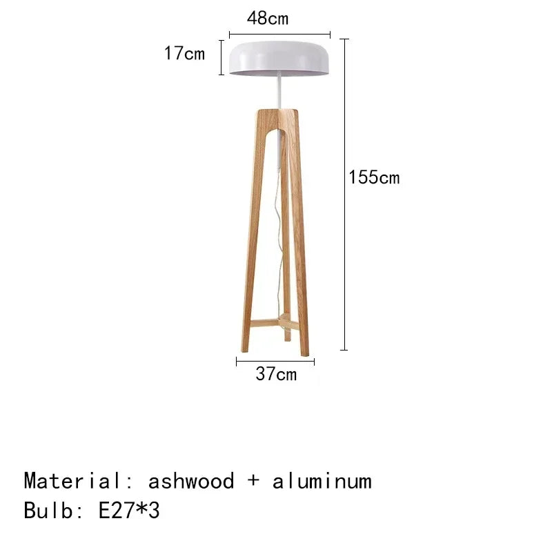 Alaya Decor Arlow floor lamp with a 5-year warranty and CE safety certification.