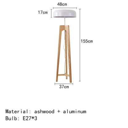 Alaya Decor Arlow floor lamp with a 5-year warranty and CE safety certification.