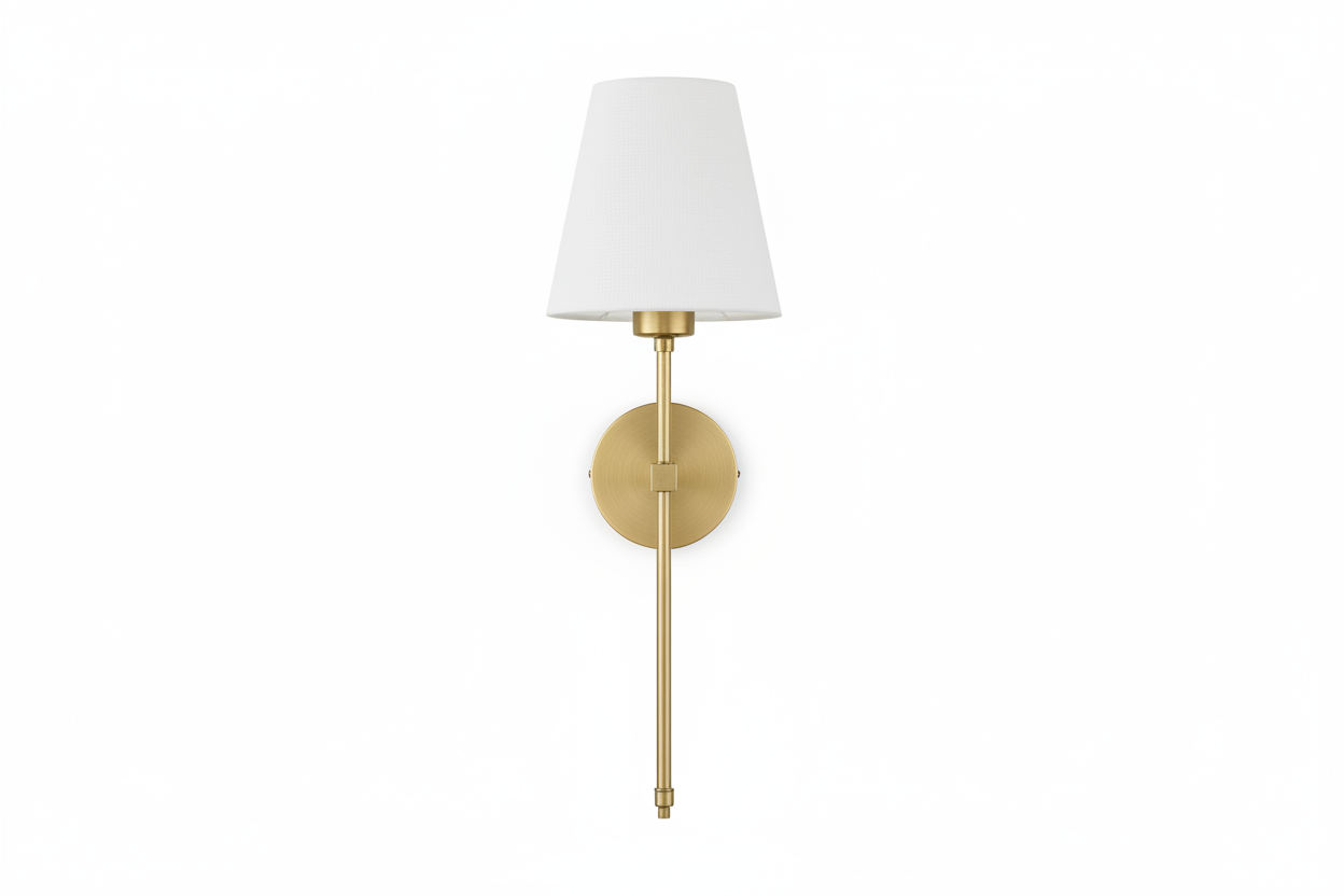 Linnea - Modern Nordic Fabric Shade Wall Sconces