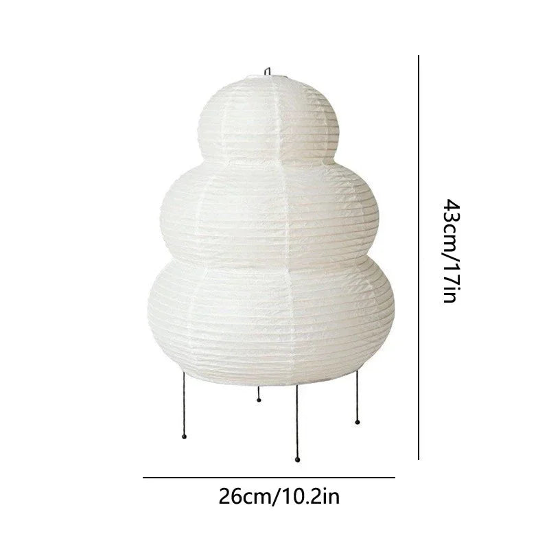 Bedroom Bedside Lamp - Shanti Akari Decorative Lighting