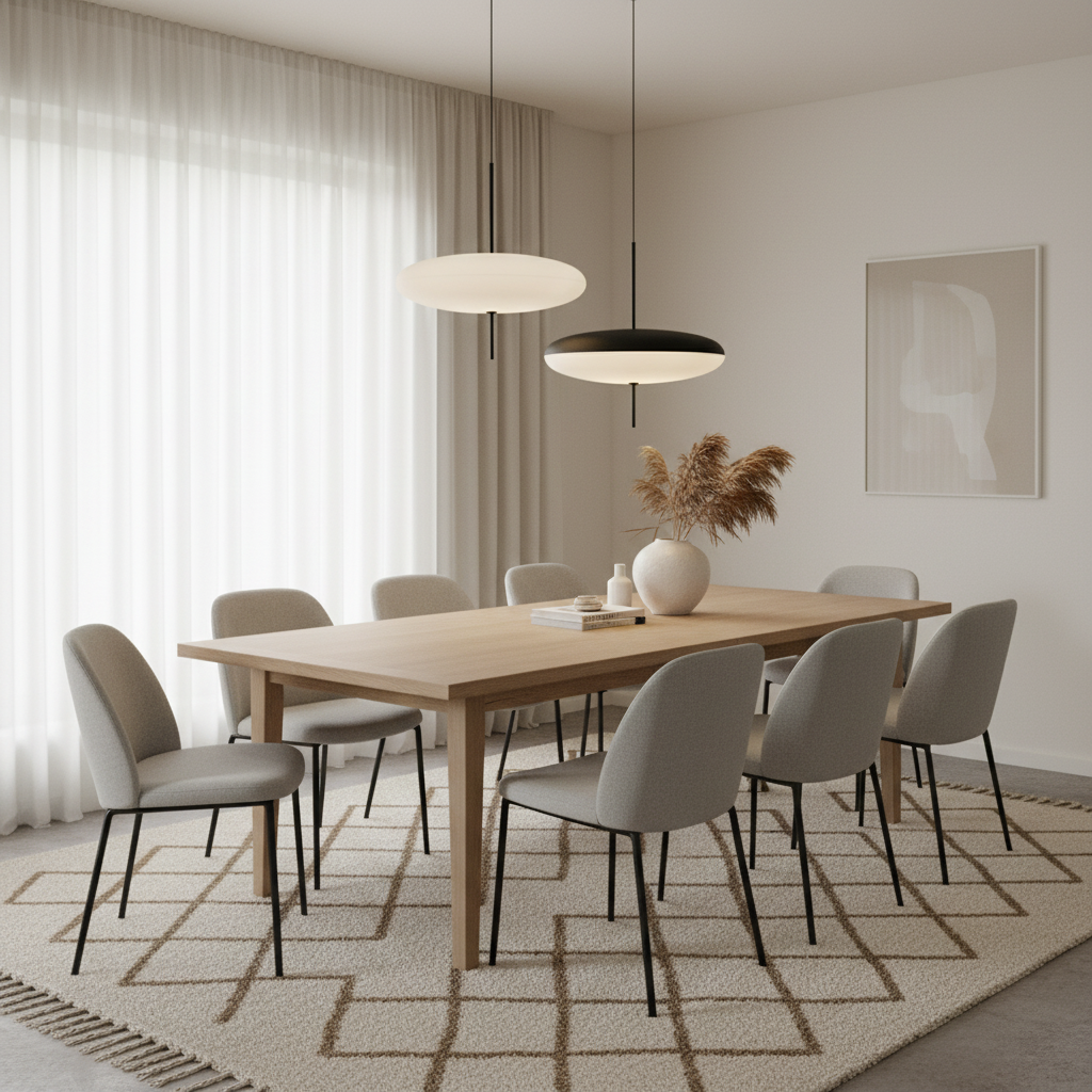 Vāyu: Nordic LED Pendant Light