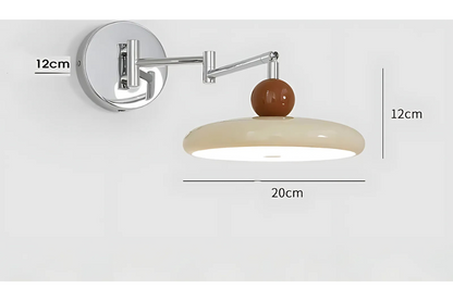 Kairavii: Medieval Rotating Wall Lamp