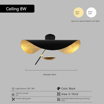 Designer hanging light indoor lighting showing modern alloy craftsmanship.