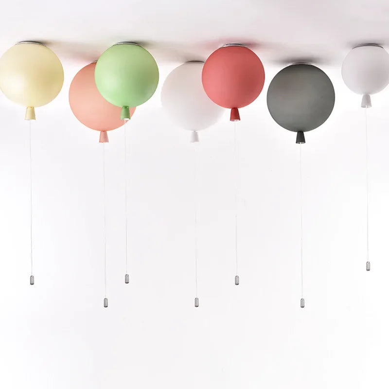 Dining Room pendant lights with a playful balloon aesthetic for family foyers.