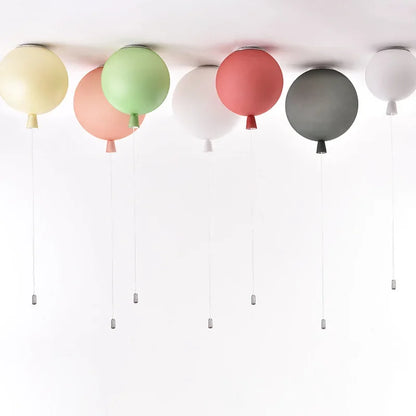 Dining Room pendant lights with a playful balloon aesthetic for family foyers.