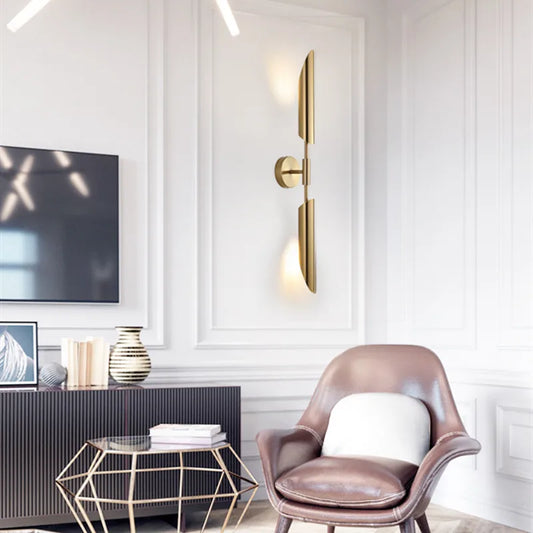Minimalist Wall Sconces – Frosted Glass Indoor Wall Lamp for Home Decor