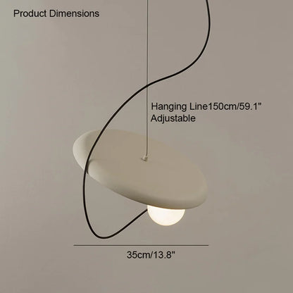 High-End Magnetic Droplight for Loft and Bedside.