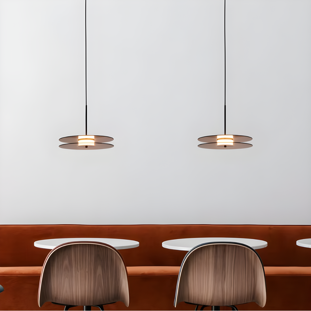 Kara Scandinavian LED ceiling light for modern living room decor