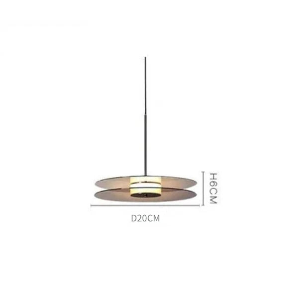 Kara designer LED ceiling lamp for cozy Nordic decor