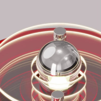 Luxury Bauhaus interior lighting highlighting wrought iron craftsmanship.