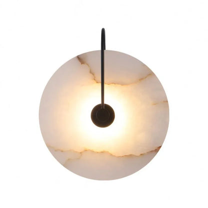 Luxury Hotel Background Stone LED Lighting Fixture.