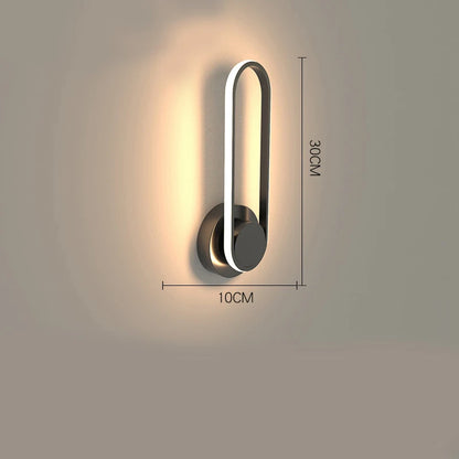 Luxury living room sofa background wall decorative lamp for accent lighting.