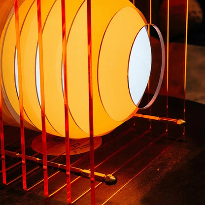 Minimalist Nordic Acrylic LED Table Lamp for Ambient Lighting and Home Interior Design