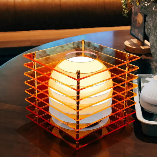 Nordic Style LED RGB Night Lamp for Cozy Bedroom, Study Desk, and Home Aesthetic Decor
