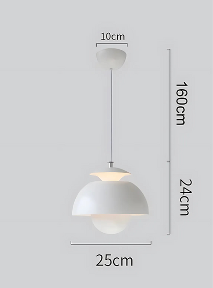 Svarna: Modern Nordic LED Lotus Pendant Light