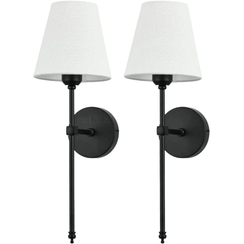 Plated iron wall light fixture with a 3-year warranty and CE certification.