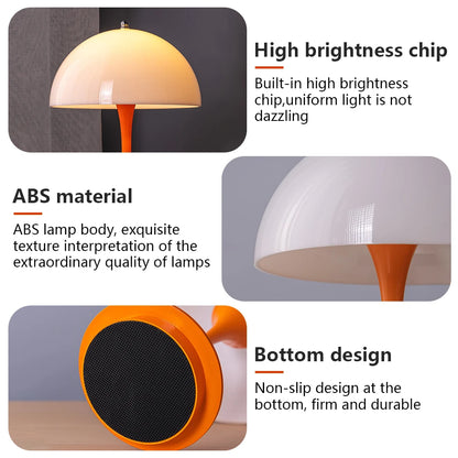 Rechargeable LED mood desk lamp, Lykka portable.