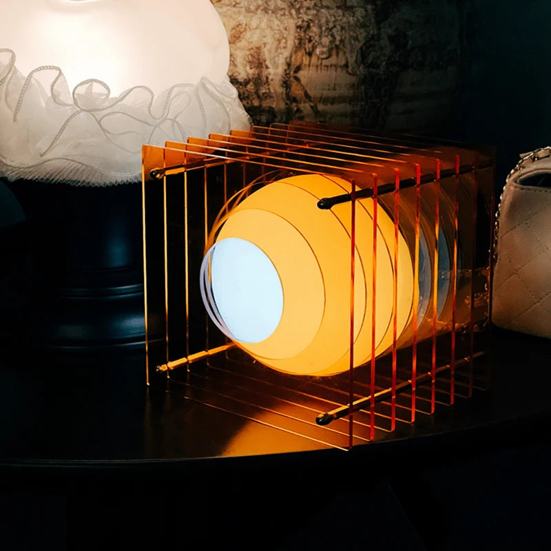 Rechargeable RGB Color Changing Night Lamp with 16 Colors and USB Charging Port