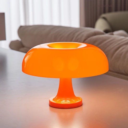 Rechargeable table lamp with USB-C port and minimalist design