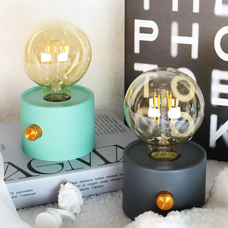 Warm LED night light for nursery bedroom