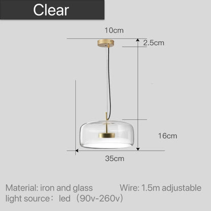 Dipti Nordic Glass Pendant