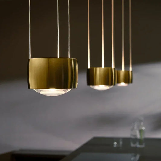 Gold Pendant Light – Elegant LED Hanging Lamp for Contemporary Spaces