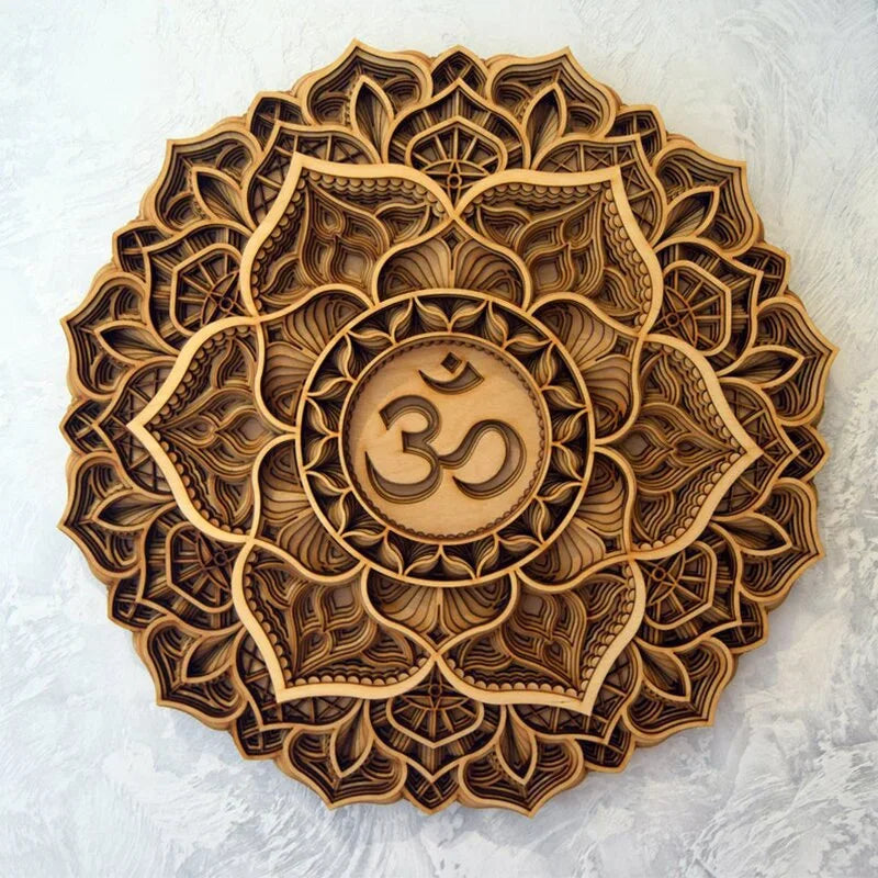Padma - Lotus Flower Mandala Wall Hanging
