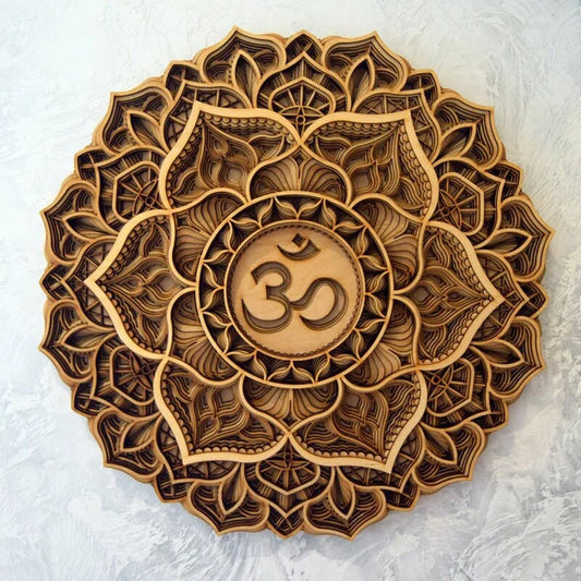 Padma - Lotus Flower Mandala Wall Hanging