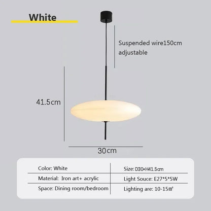 Vāyu: Nordic LED Pendant Light