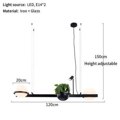 Grønhaven Nordic Hanging Planter Light