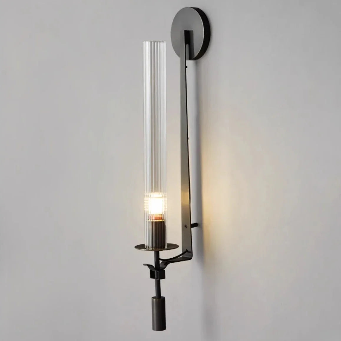 Tejasi: Retro Glass Wall Sconce