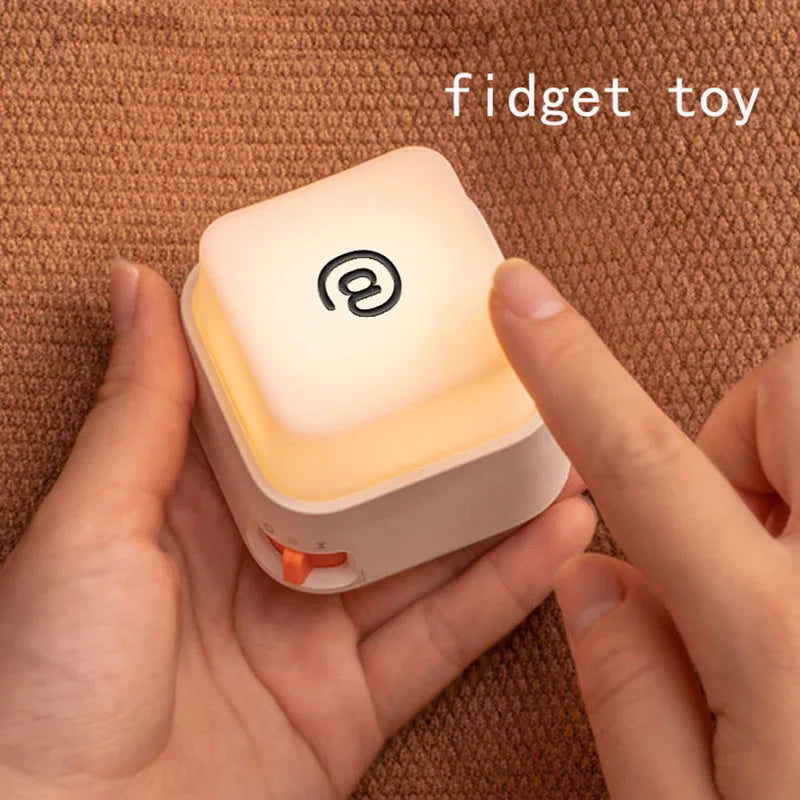 Rechargeable bedside night light for sleep