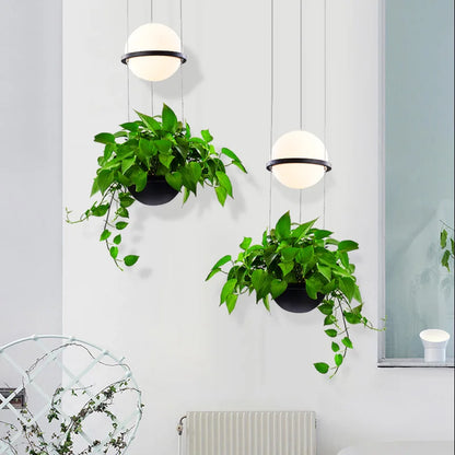 Grønhaven Nordic Hanging Planter Light