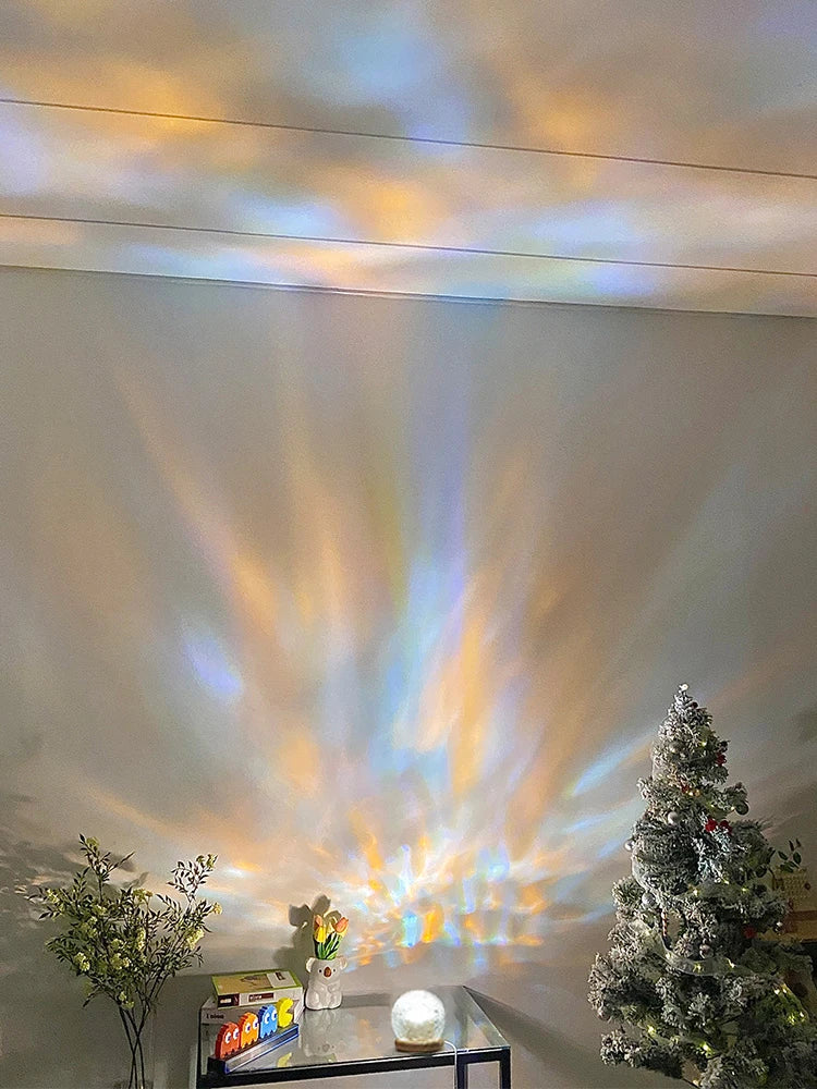 Sunset water ripple lamp Christmas gift idea