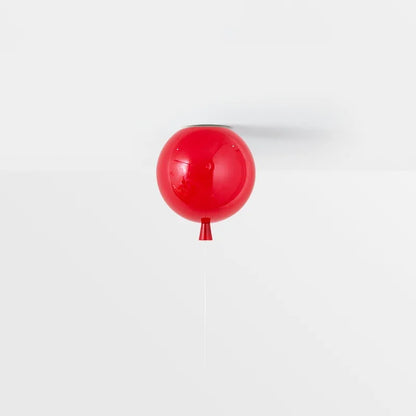Red balloon ceiling light art deco pendant light