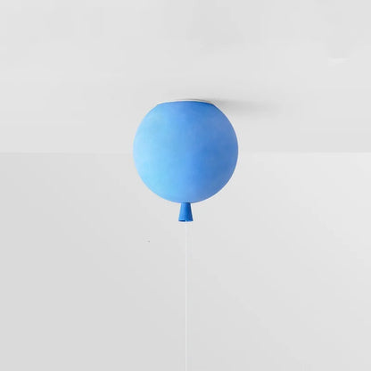 balloon-inspired ceiling lamp providing soft LED light for play areas.