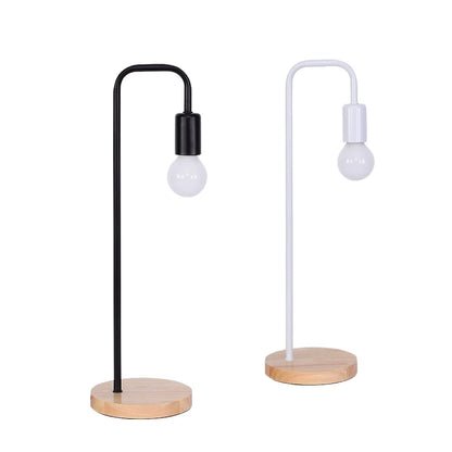 Chaitanya - Nordic Minimalist Wooden Desk Lamp