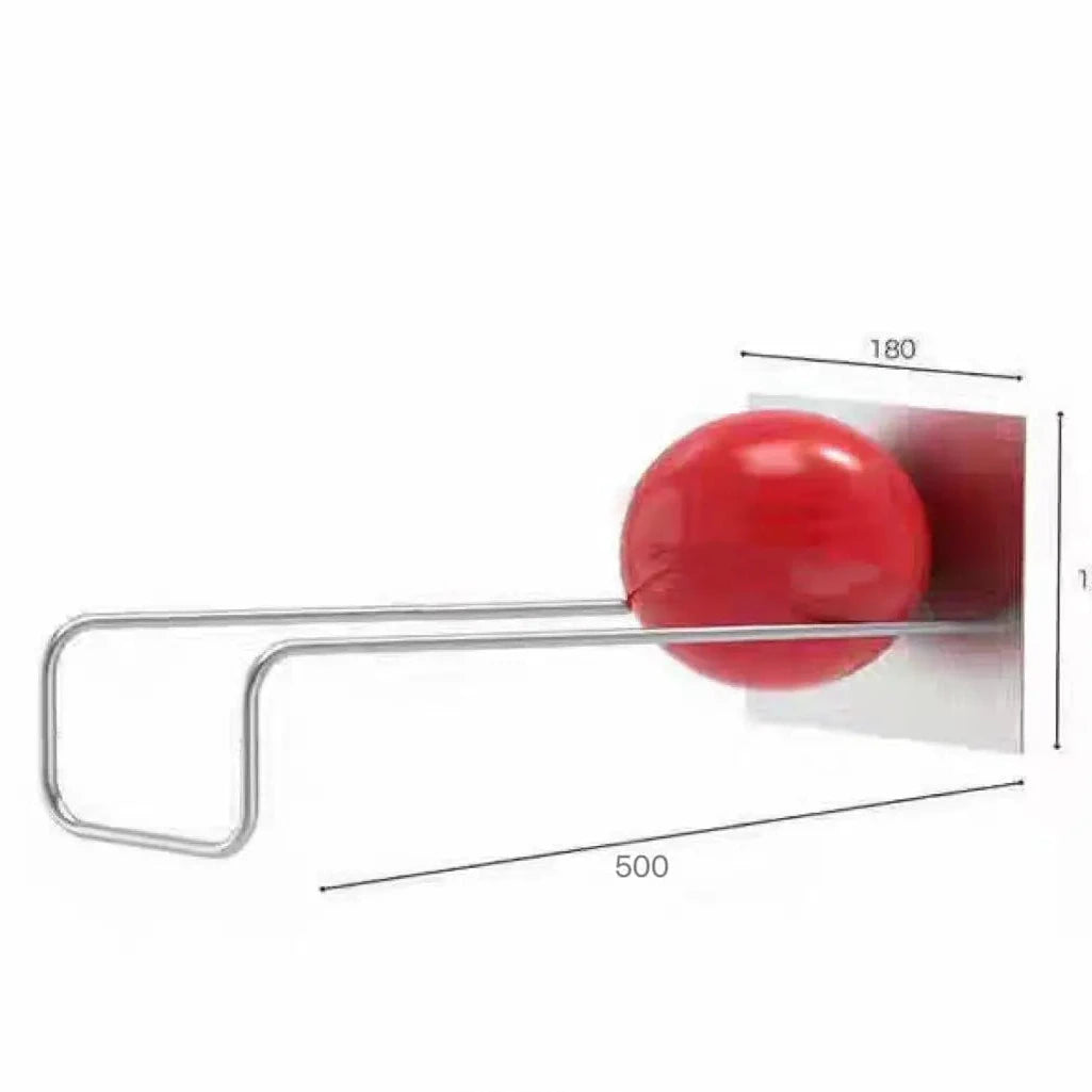 Nordic spherical book holder for shelf decor