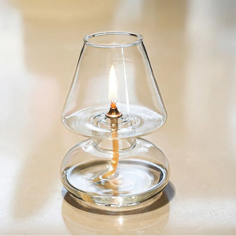 Solvi — Modern Glass Oil Lamp