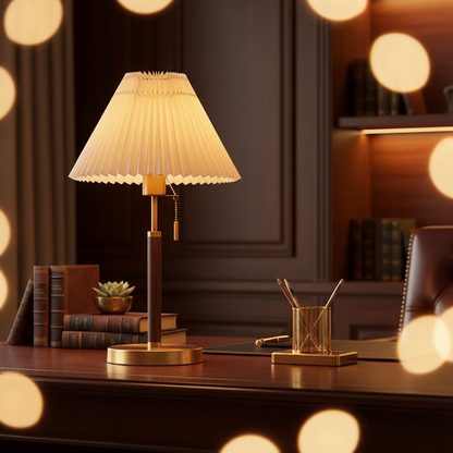Folda Pleated Retro Floor Lamp