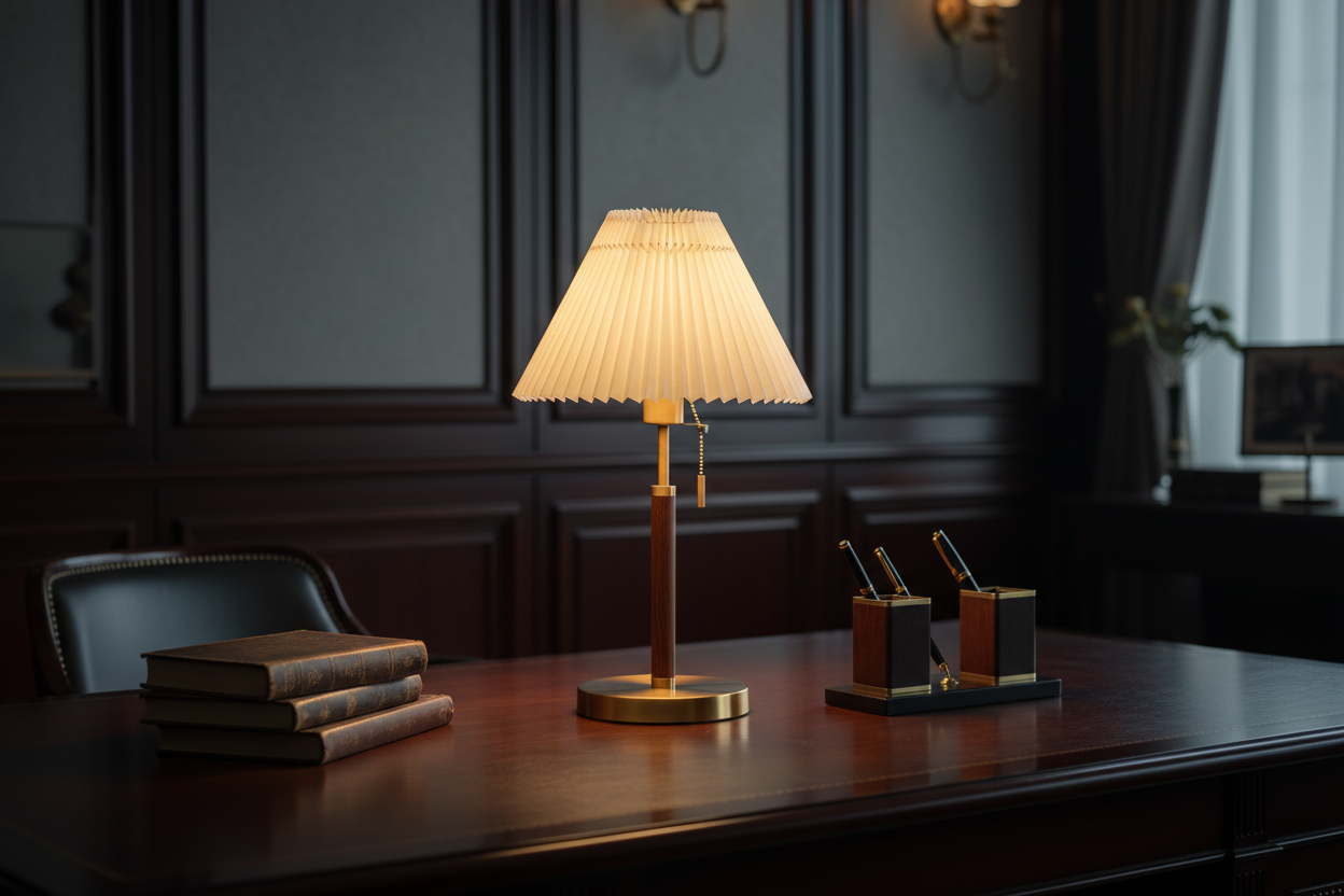 Folda Pleated Retro Floor Lamp