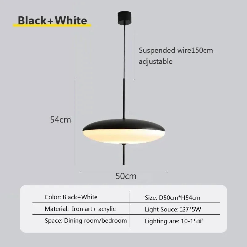 Vāyu: Nordic LED Pendant Light