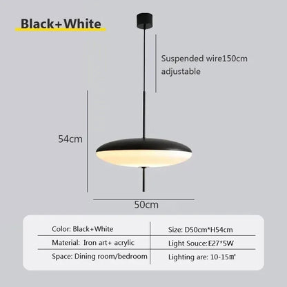Vāyu: Nordic LED Pendant Light
