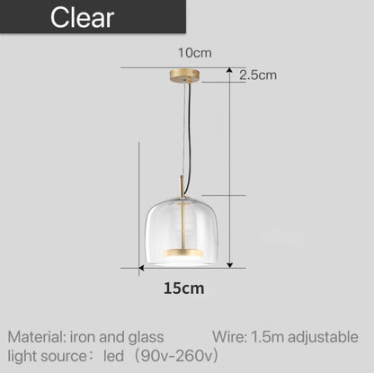 Dipti Nordic Glass Pendant