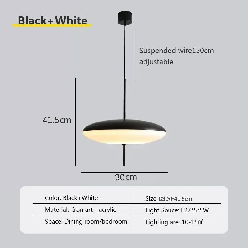 Vāyu: Nordic LED Pendant Light